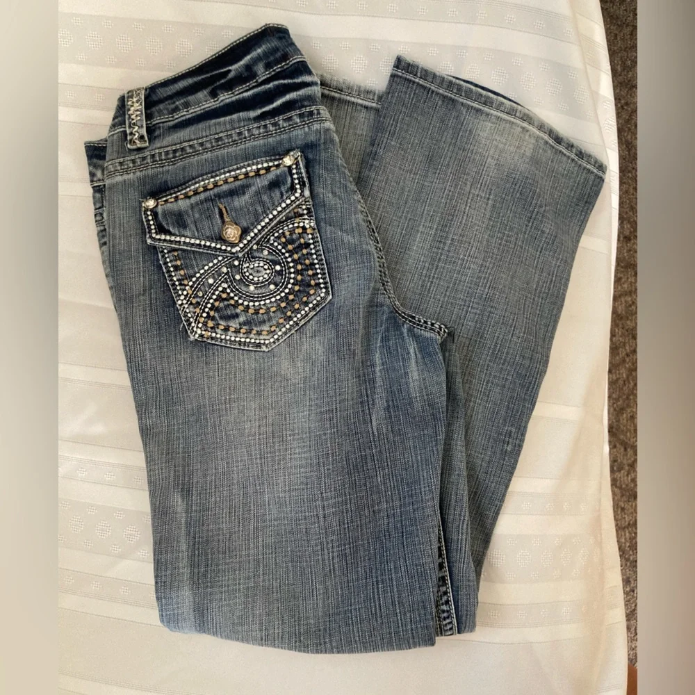COWGIRL UP jeans 31/32 - Picture 3 of 14